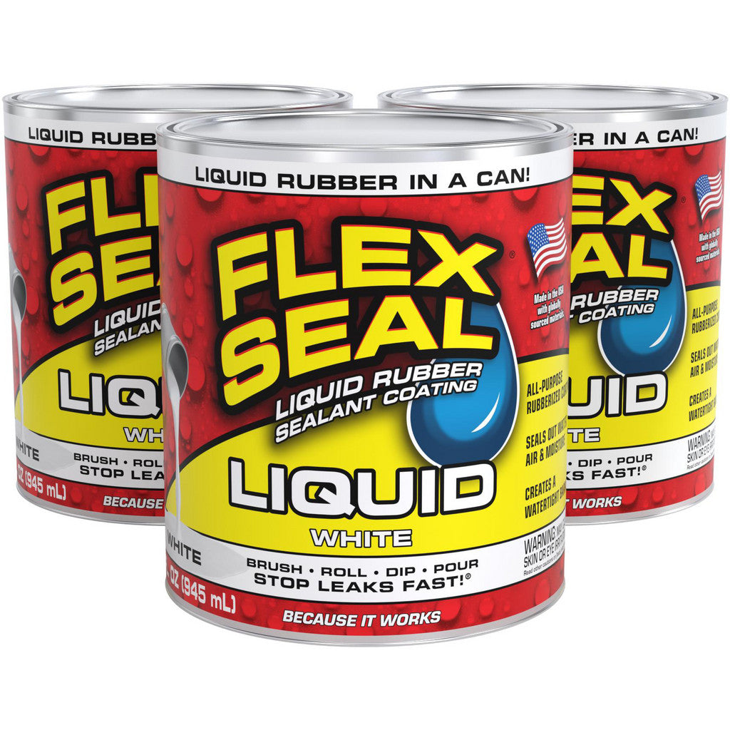 Flex Seal Liquid, White, 32 fl oz. - LFSWHTR32
