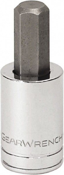 GEARWRENCH 80660 Hand Hex Bit Socket: 1/2" Drive, 10.00 mm Hex