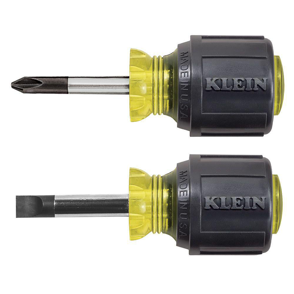 Klein Tools 85071 Screwdriver Set: 2 Pc, Cabinet & Phillips