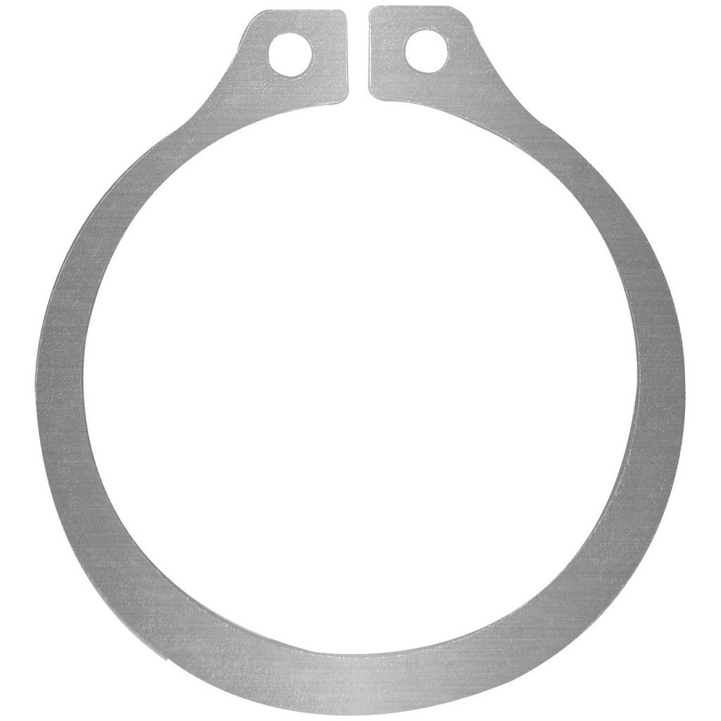 Rotor Clip SH-34SS External Retaining Ring: 0.321" Groove Dia, 11/32" Shaft Dia, 15-7 Beryllium Copper & Stainless Steel, Zinc-Plated (Pack of 5)
