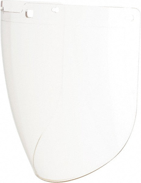 Uvex S9555 Face Shield Windows & Screens: Replacement Window, Clear, 9" High, 0.086" Thick