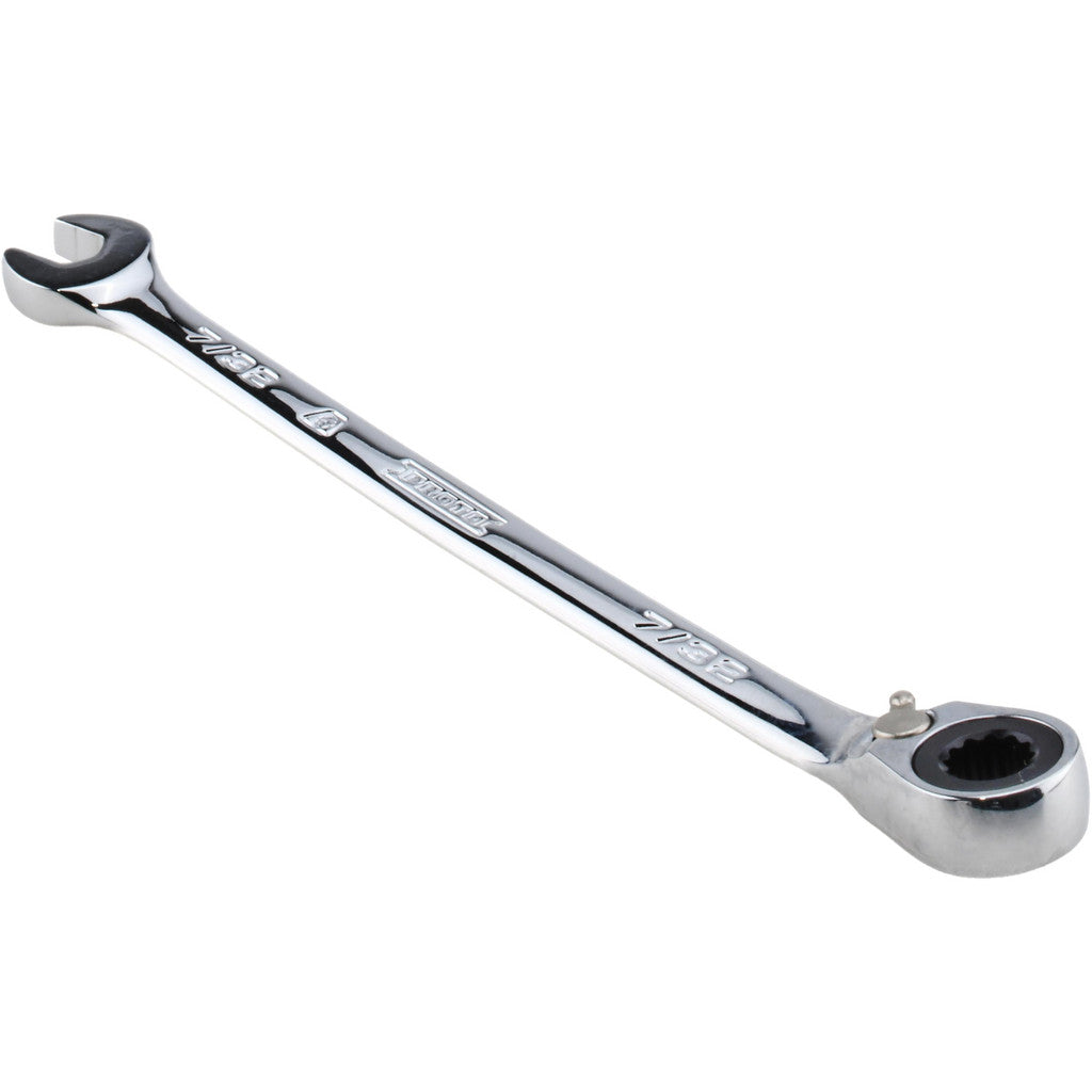 Proto JSCV07T Combination Wrench: 7/32" Head Size, 15 deg Offset