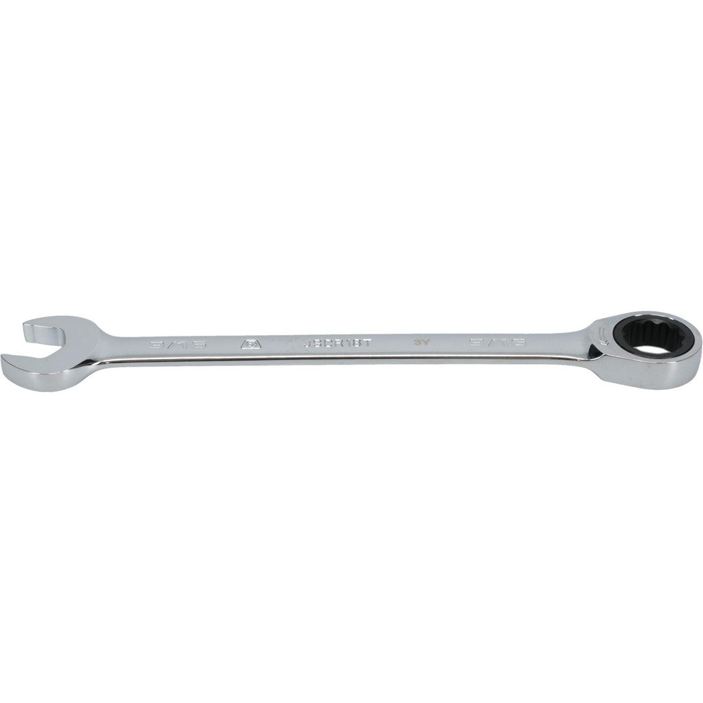 Proto JSCR18T Combination Wrench: 9/16" Head Size, 0 deg Offset