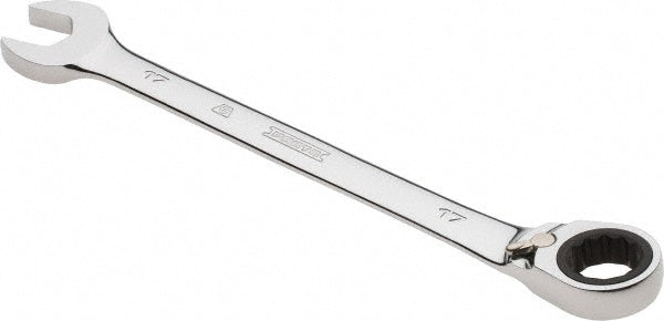 Proto JSCVM17T Combination Wrench: 17.00 mm Head Size, 15 deg Offset
