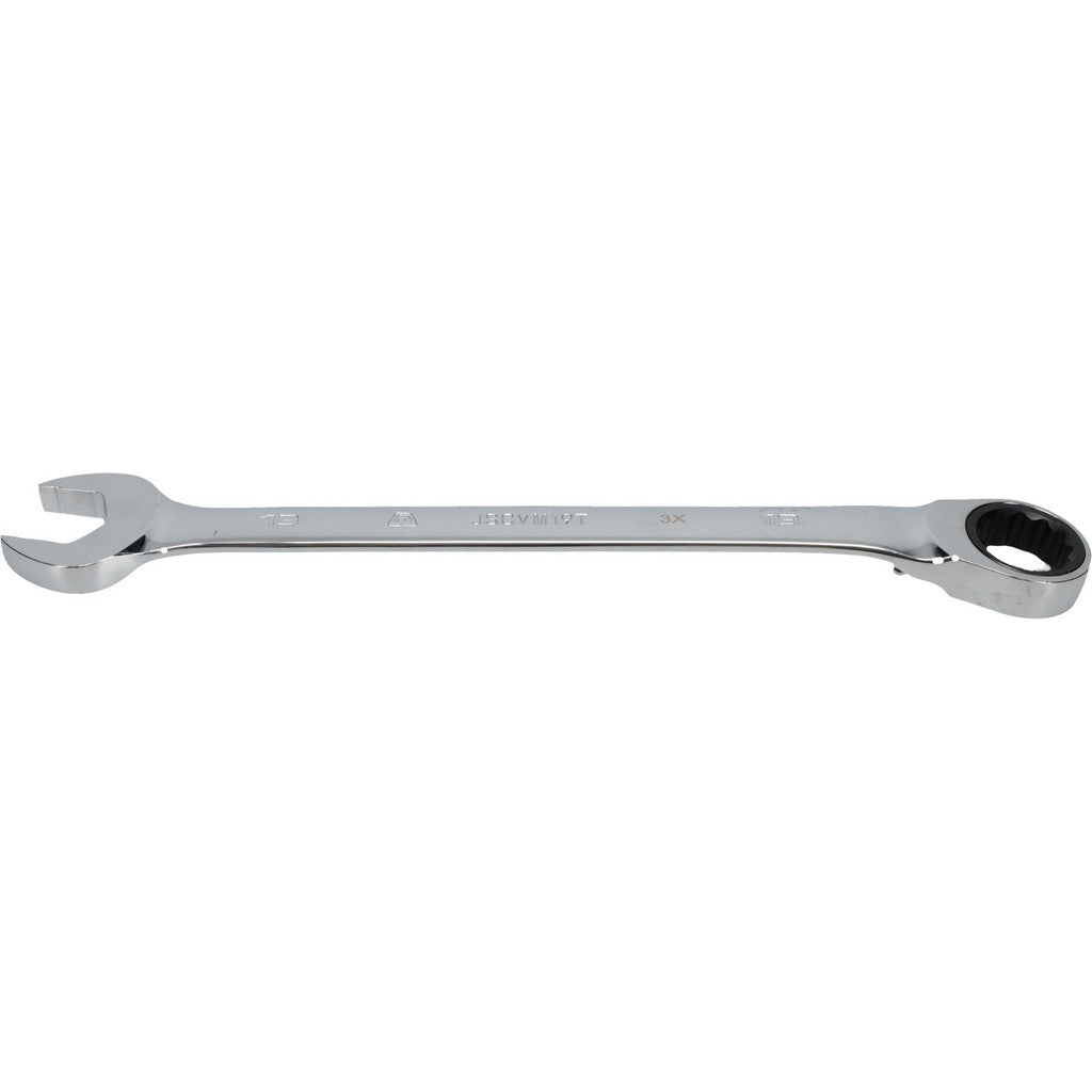 Proto JSCVM19T Combination Wrench: 19.00 mm Head Size, 15 deg Offset