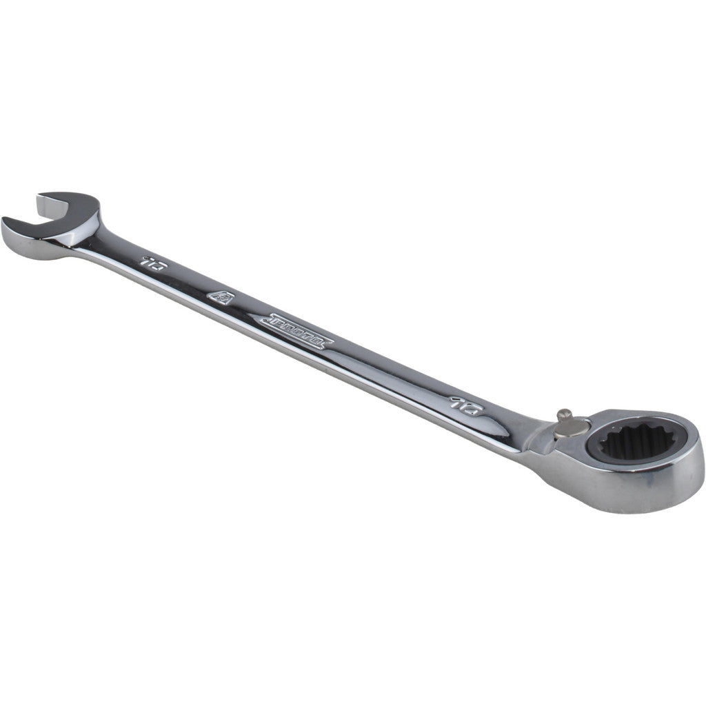 Proto JSCVM10T Combination Wrench: 10.00 mm Head Size, 15 deg Offset
