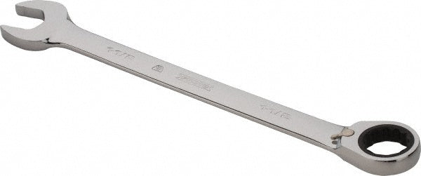 Proto JSCV48T Combination Wrench: 1-1/2" Head Size, 15 deg Offset
