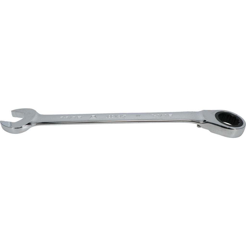 Proto JSCV34T Combination Wrench: 1-1/16" Head Size, 15 deg Offset