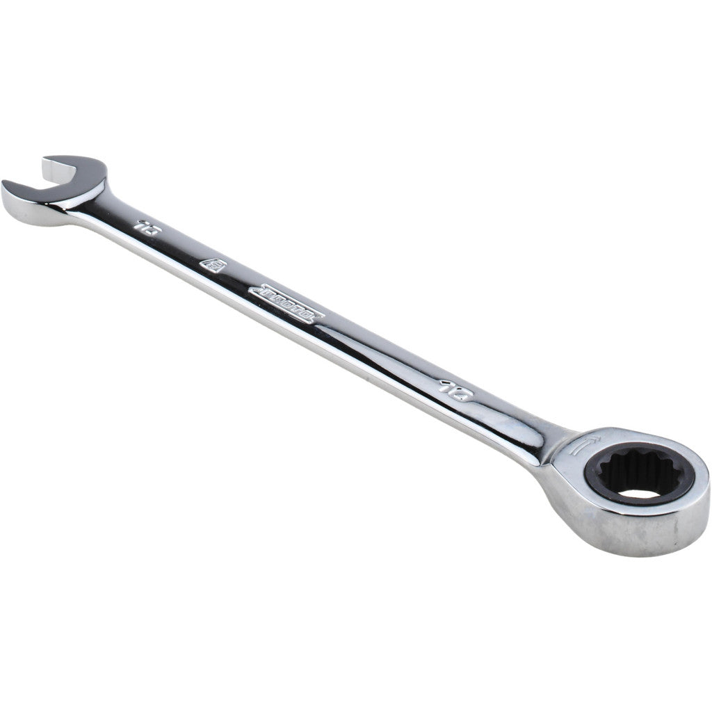 Proto JSCRM10T Combination Wrench: 10.00 mm Head Size, 15 deg Offset