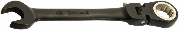 Proto JSCV18F Combination Wrench: 9/16" Head Size, 15 deg Offset