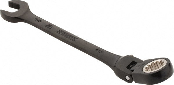 Proto JSCVM10F Combination Wrench: 10.00 mm Head Size, 15 deg Offset