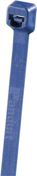 Panduit PLT4H-L186 Cable Tie: 14.4" Long, Blue, Polypropylene, Standard (Pack of 50)