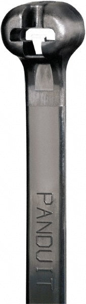 Panduit BT7LH-C0 Cable Tie: 24.4" Long, Black, Nylon, Barbed (Pack of 100)