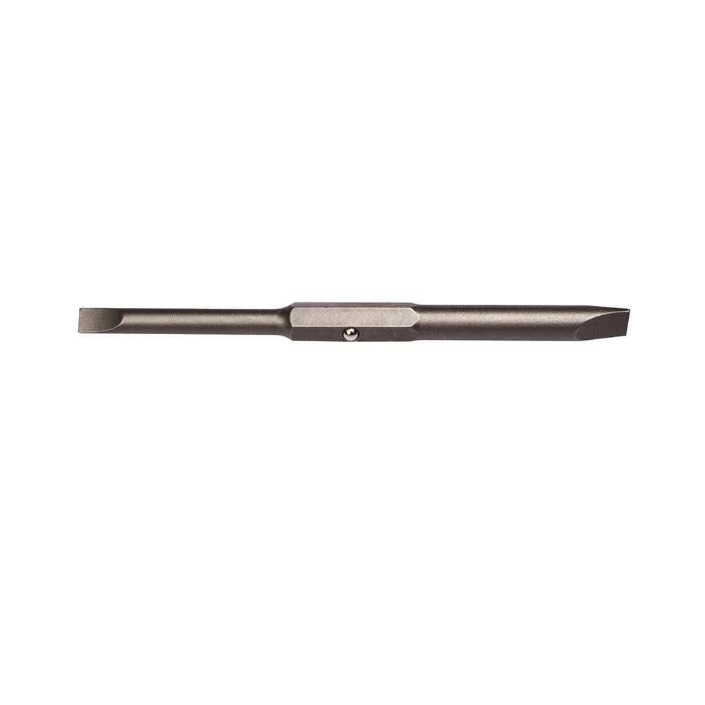 Klein Tools 32401 Power Screwdriver Bit: 3/16" Blade Width, 1/4" Hex Drive