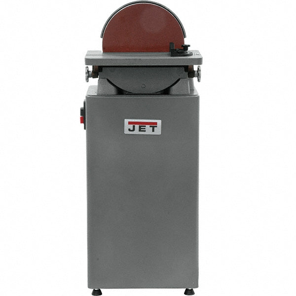 Jet 414602 12" Dia, 1,960 RPM, 1 Phase Disc Sanding Machine