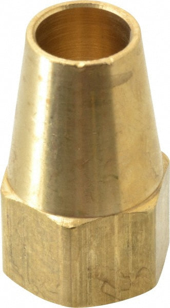 Parker 41FL-10 Brass Flared Tube Long Nut: 5/8" Tube OD, 7/8-14 Thread, 45° Flared Angle