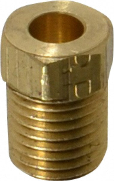 Parker 41IF-3 Brass Flared Tube Inverted Nut: 3/16" Tube OD, 3/8-24 Thread (Pack of 5)