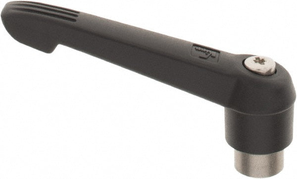 KIPP K0270.3A31 Tension Lever Adjustable Clamping Handle: 5/16-18 Thread, 0.85" Hub Dia, Fiberglass Reinforced Plastic