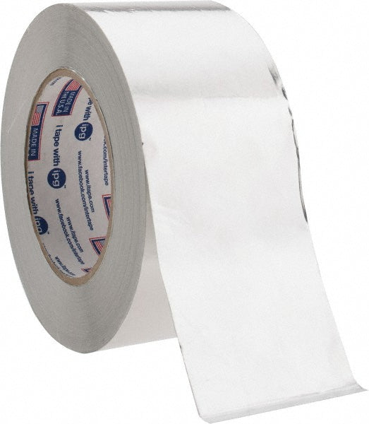Intertape ALF200L02560 Silver Aluminum Foil Tape: 60 yd Long, 2-1/2" Wide, 4.6 mil Thick (Pack of 2)