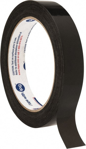 Intertape 197...16 Packing Tape: 3/4" Wide, Black, Rubber Adhesive (Pack of 6)