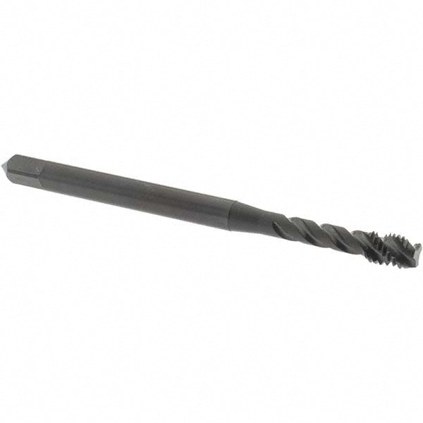 OSG 2290801 Spiral Flute Tap: M5x0.8, Metric Coarse, 3 Flute, Modified Bottoming Chamfer, 6H Class of Fit, Vanadium High-Speed Steel, Oxide Finish