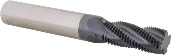 Scientific Cutting Tools TM450-20HA Helical Flute Thread Mill: 9/16-20, Internal & External, 4 Flute, 0.5000" Shank Dia, Solid Carbide
