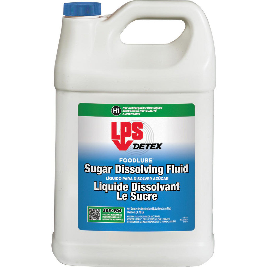 LPS 57701 DETEX FOODLUBE Sugar Dissolving Fluid, 1 gal Bottle