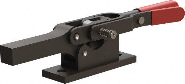De-Sta-Co 5310-R Manual Hold-Down Toggle Clamp: Horizontal, 1299.40 lb Capacity, Solid Bar, Flanged Base