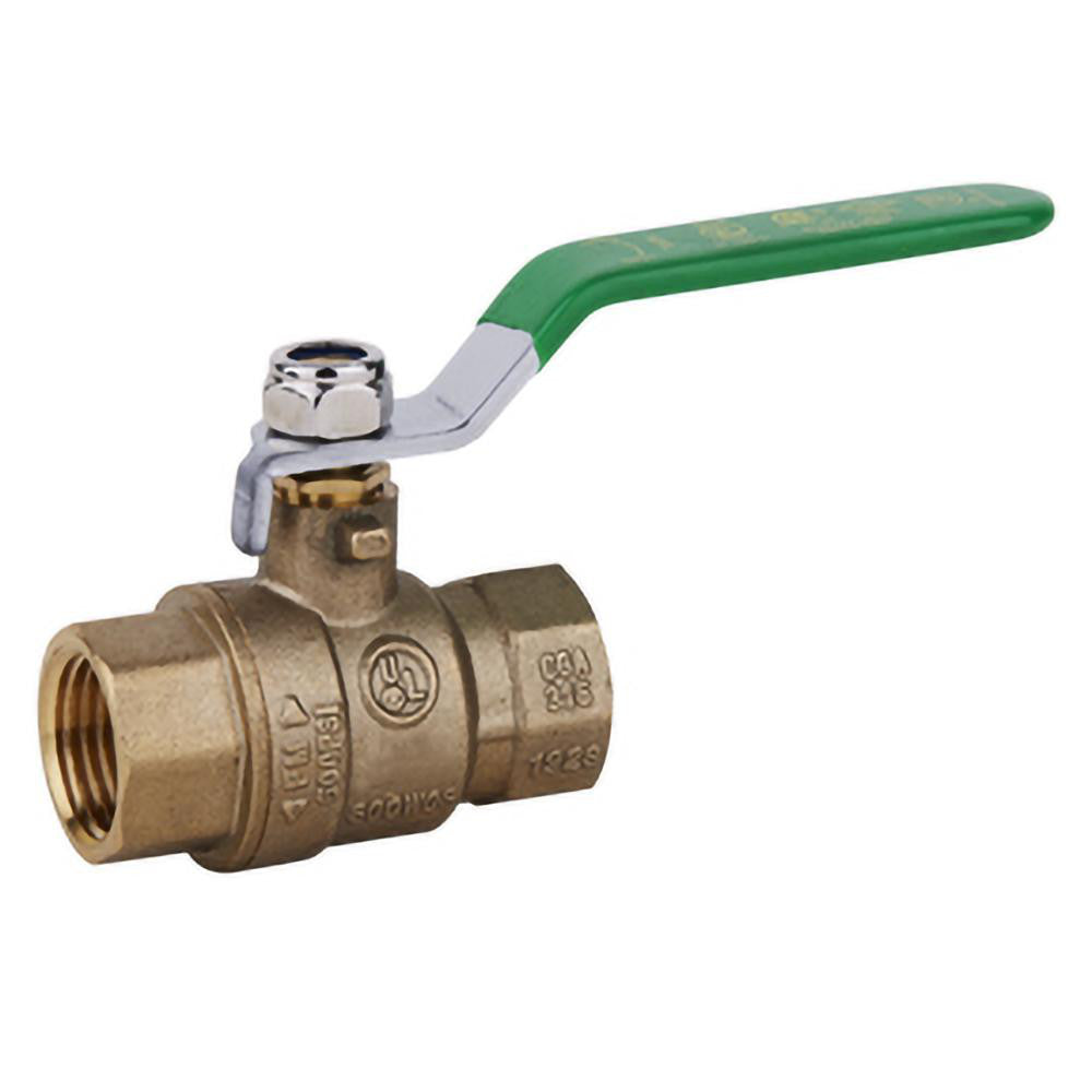 Midwest Control FBB-100NL Full Port Manual Ball Valve: 1" Pipe, Full Port