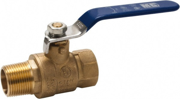 Midwest Control MBB-75NL Full Port Manual Ball Valve: 3/4" Pipe, Full Port