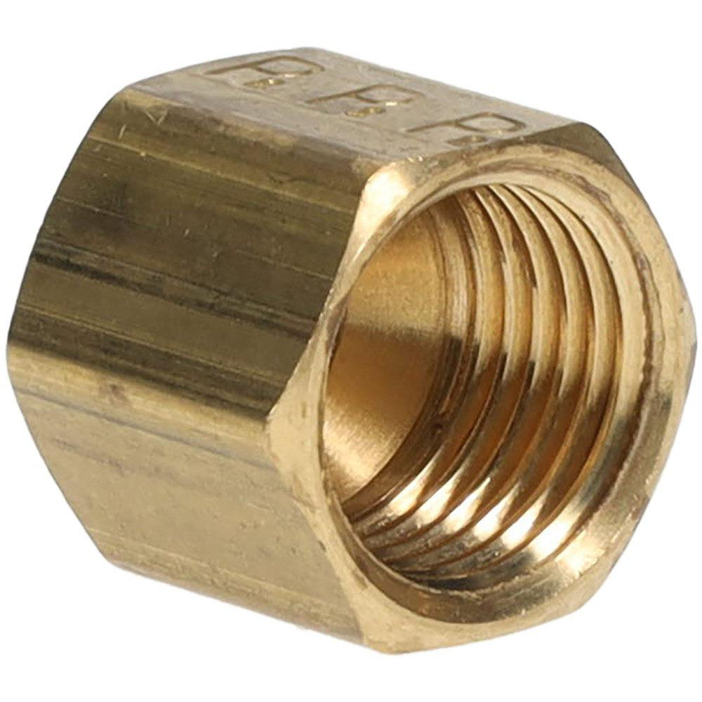 Parker 61C-4 Compression Tube Nut: 7/16-24" Thread, Compression (Pack of 5)
