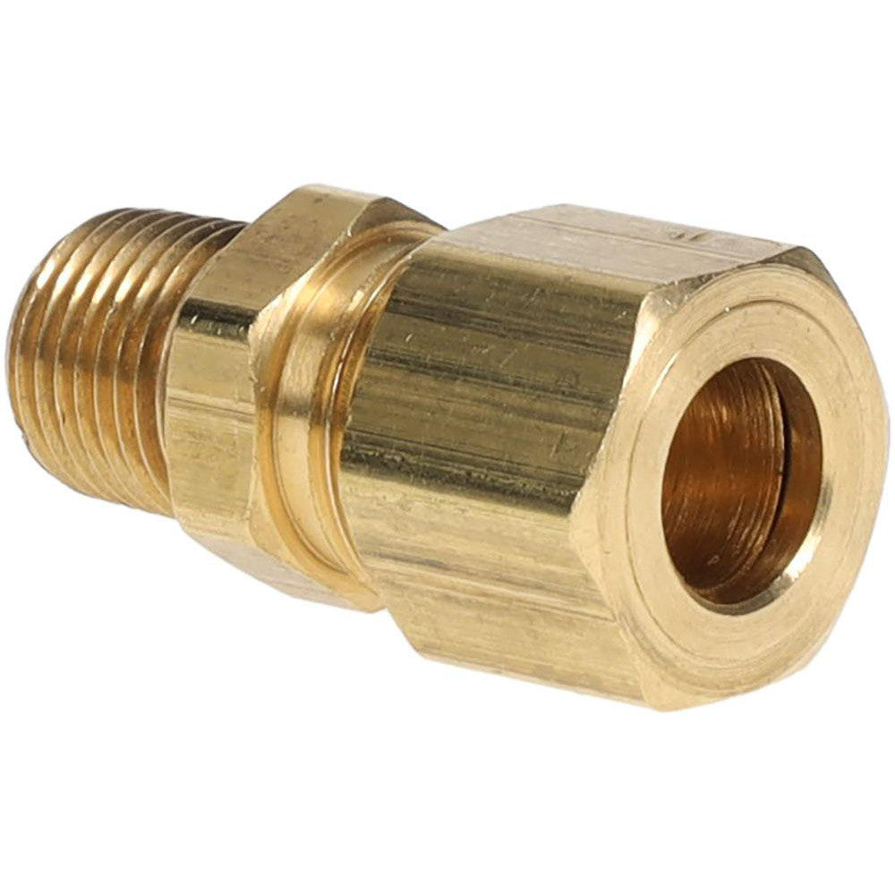 Parker 68C-5-2 Compression Tube Male Connector: 1/8-27, 5/16" Tube OD, Compression x MNPTF (Pack of 5)