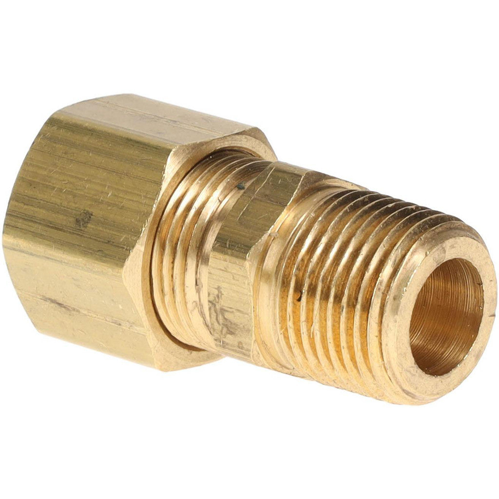 Parker 68C-8-6 Compression Tube Male Connector: 3/8-18, 1/2" Tube OD, Compression x MNPTF