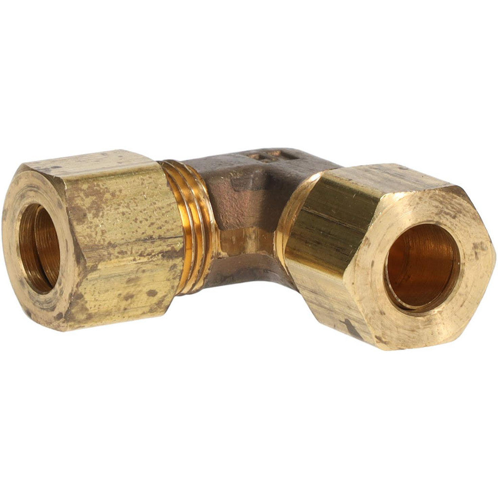 Parker 165C-5 Compression Tube Union Elbow: 1/2-24, 5/16" Tube OD, Compression x Compression