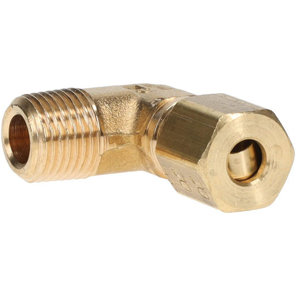 Parker 169C-3-2 Compression Tube Male Elbow: 1/8-27" Thread, Compression x MNPT