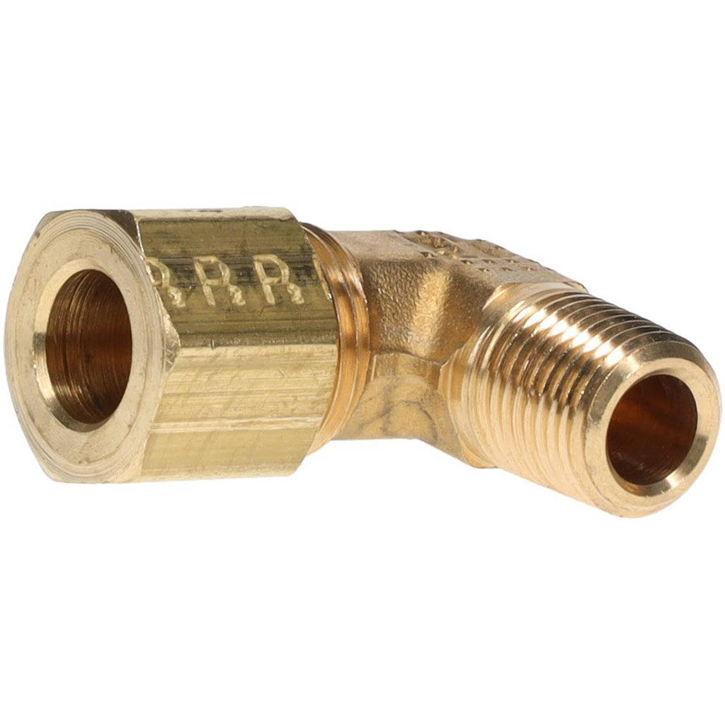 Parker 169C-5-2 Compression Tube Male Elbow: 1/8-27" Thread, Compression x MNPT