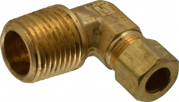 Parker 169C-6-8 Compression Tube Male Elbow: 1/2-14" Thread, Compression x MNPT