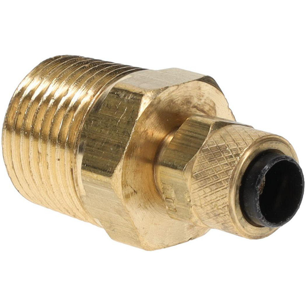 Parker 68P-4-6 Compression Tube Male Connector: 3/8-18, 1/4" Tube OD, Compression x MNPTF