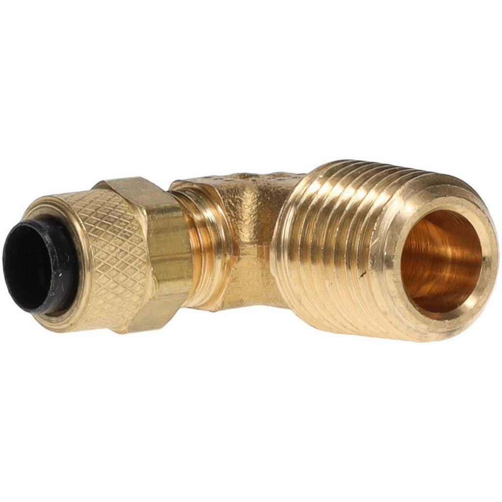 Parker 169P-4-4 Compression Tube Male Elbow: 1/4-18" Thread, Compression x MNPT