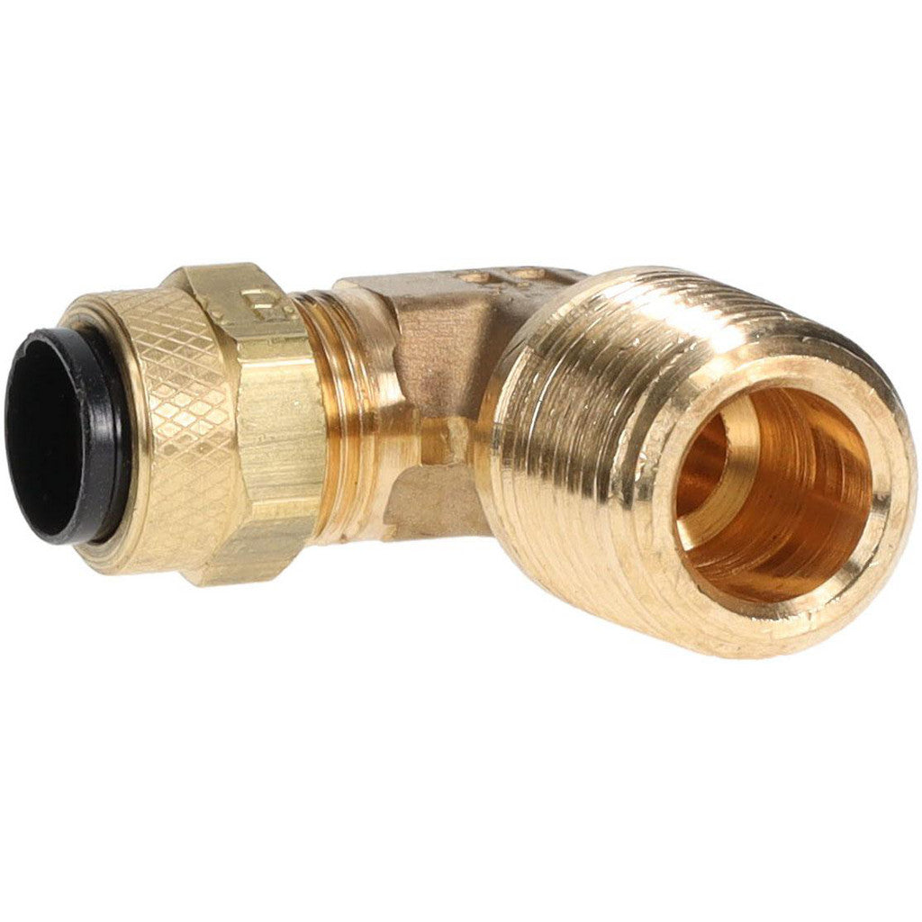 Parker 169P-6-6 Compression Tube Male Elbow: 3/8-18" Thread, Compression x MNPT