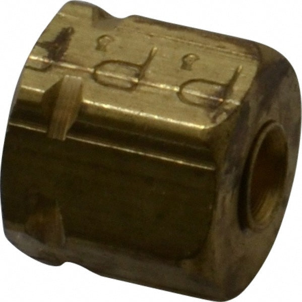Parker 61CA-2 Compression Tube Nut and Sleeve Assembly: 1/8" Tube OD, Compression (Pack of 5)
