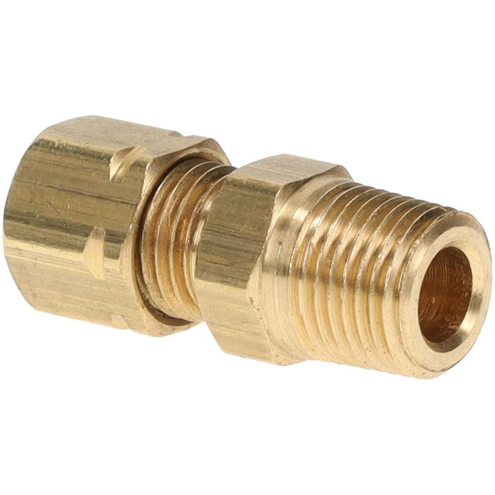 Parker 68CA-3-2 Compression Tube Connector: 1/8-27" Thread, Compression x MNPT
