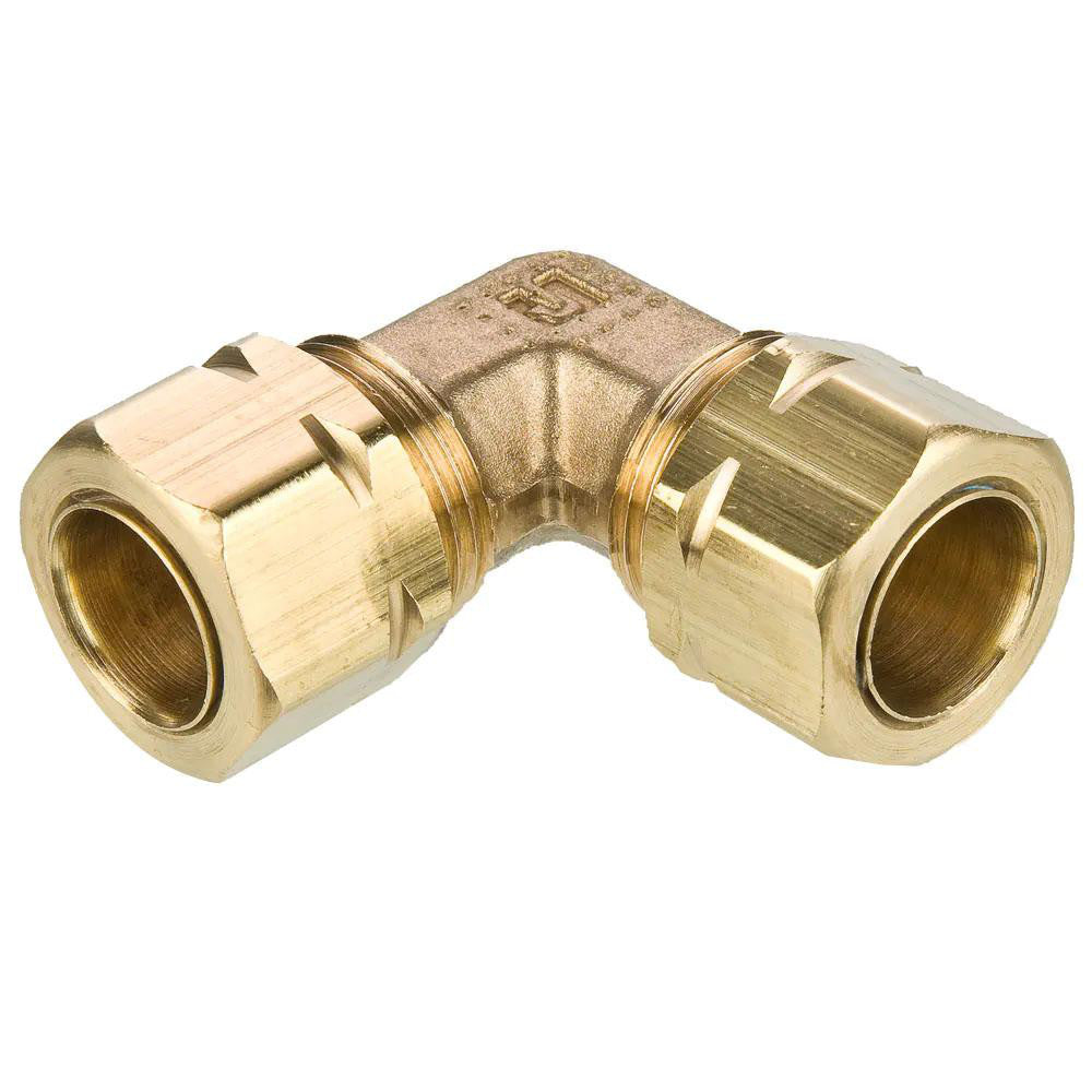 Parker 165CA-4 Compression Tube Union: Compression x Compression