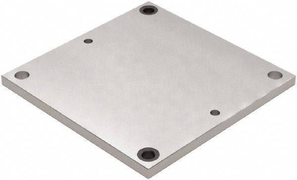 Jergens 28713 CNC Fixture Plate: 14 x 14", Aluminum, 3/4" Thick