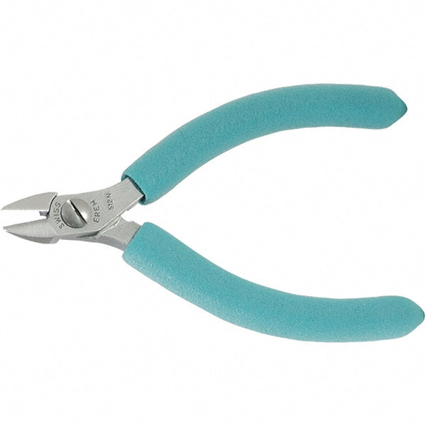 Erem 522N Diagonal Cutting Plier: 4.528" OAL, 1 & 1.6 mm Cutting Capacity
