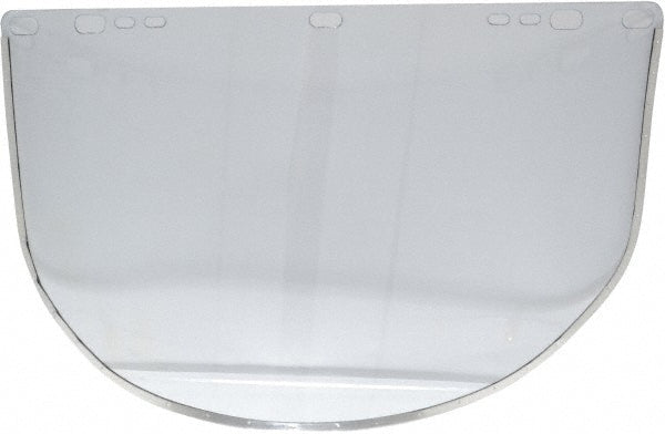 Jackson Safety 29091 Face Shield Windows & Screens: Replacement Window, Clear, 9" High, 0.04" Thick