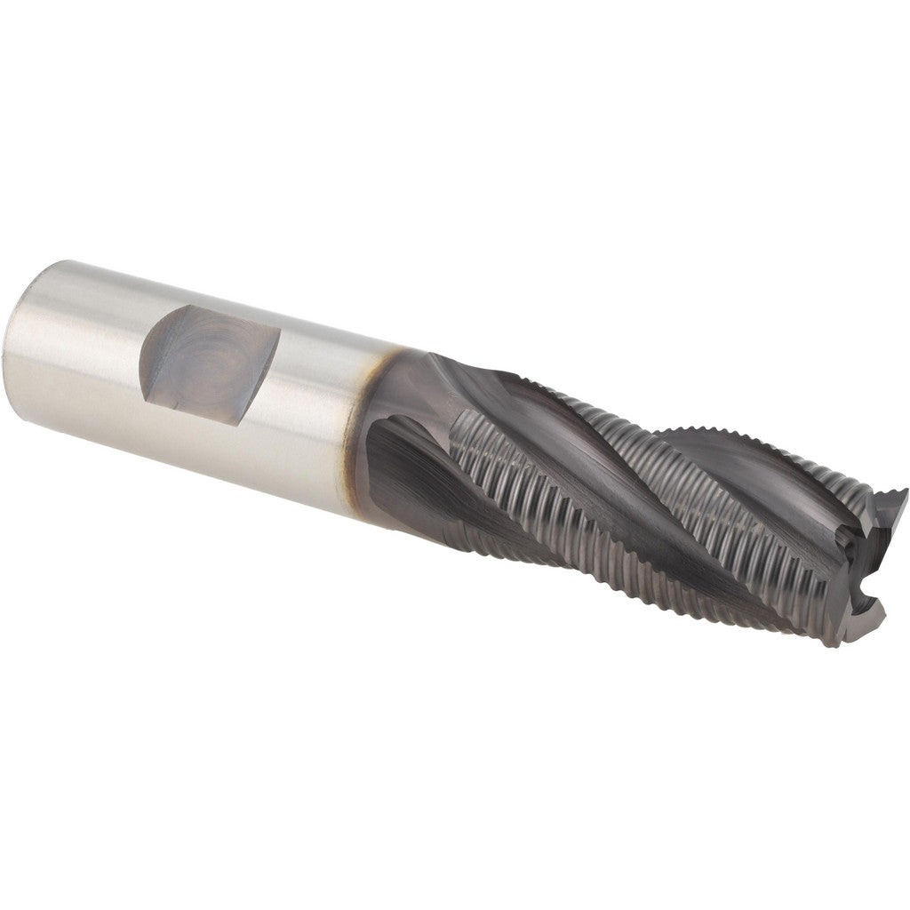 OSG 4551308 Roughing End Mill: 3/4" Dia, Single End, Cobalt