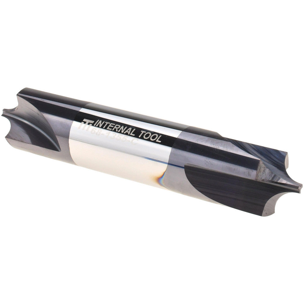 Internal Tool 68-1355-C Corner Rounding End Mill: 5/16" Radius, 3/4" Dia, 3 Flutes, Solid Carbide