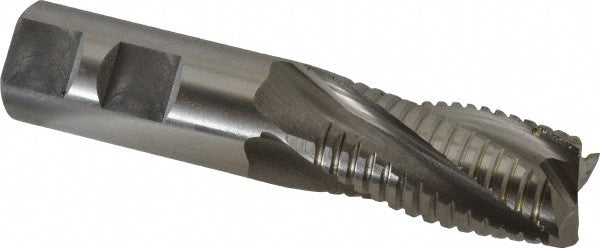 OSG 4702100 Roughing & Finishing End Mill: 7/8" Dia, 4 Flute, Square End, Cobalt