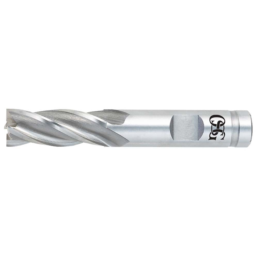 OSG 5411105 Square End Mill: 1/2" Dia, 1-1/4" LOC